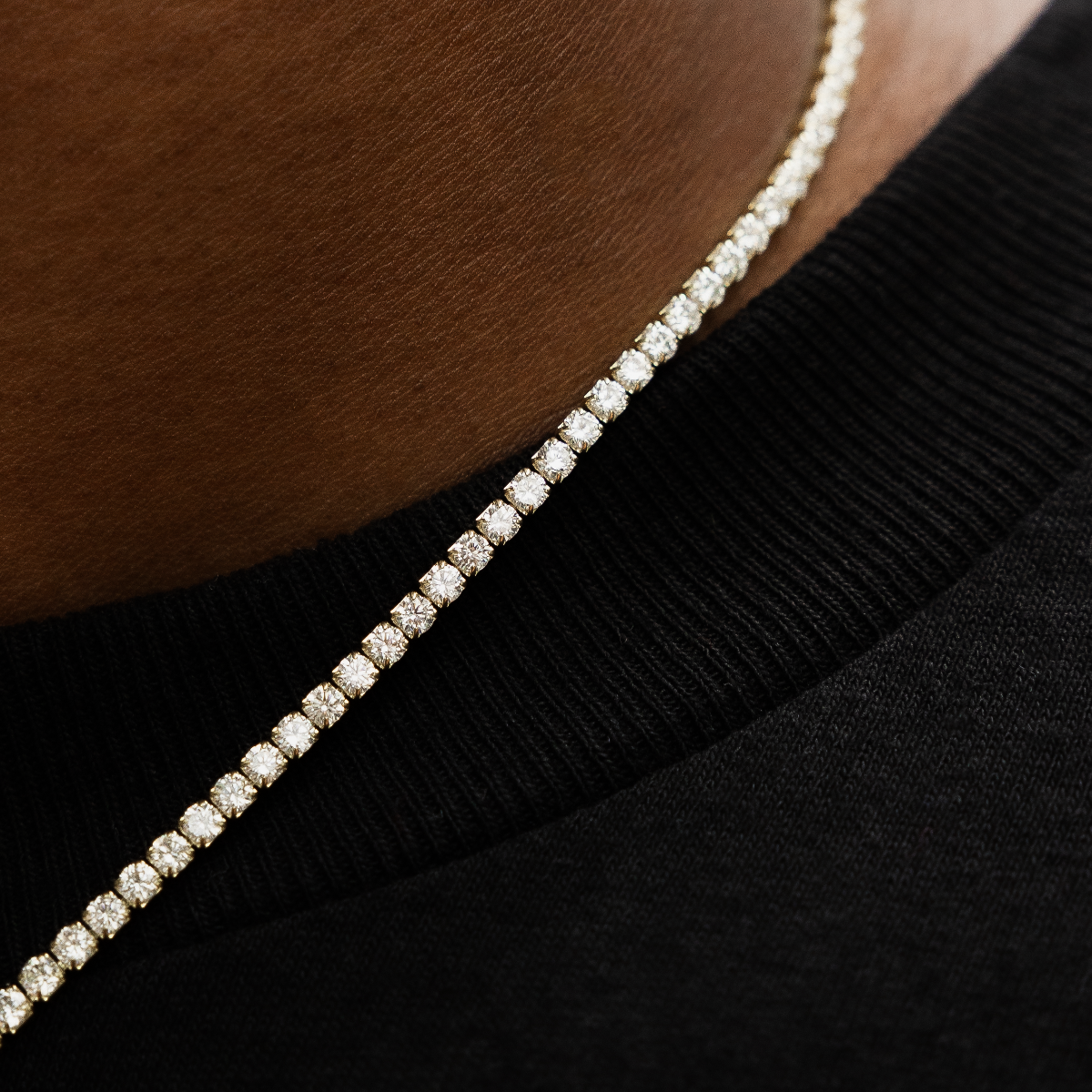 FrostWorld® Mens 18" Tennis Chain