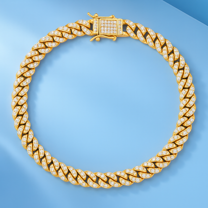 FrostWorld® 6mm Iced Out Cuban Bracelet