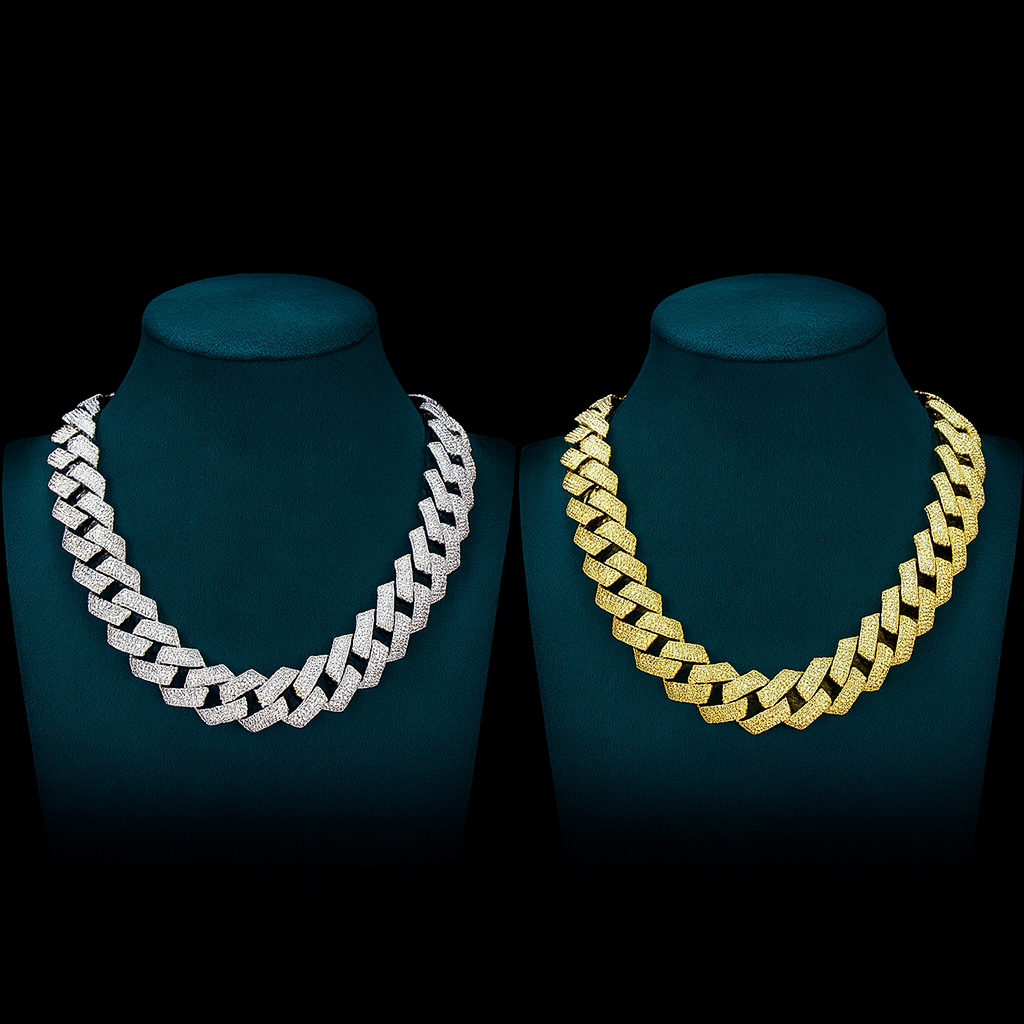 FrostWorld® Icon 18" Cuban Chain Set