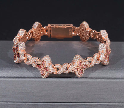 FrostWorld® Iced Out Clover Bracelet