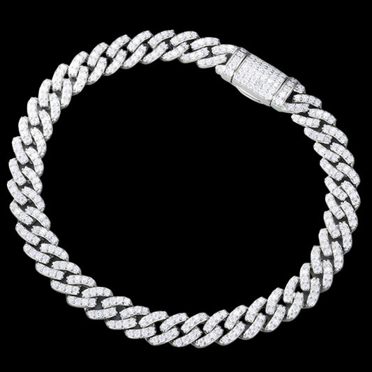 FrostWorld® 6mm Iced Out Cuban Bracelet