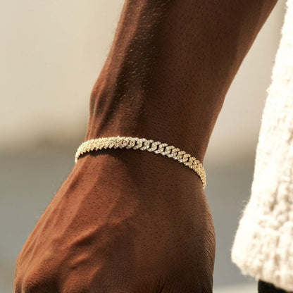 FrostWorld® 6mm Iced Out Cuban Bracelet