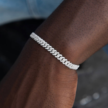FrostWorld® 6mm Iced Out Cuban Bracelet