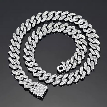 FrostWorld® 20" Iced Out Cuban Link Chain