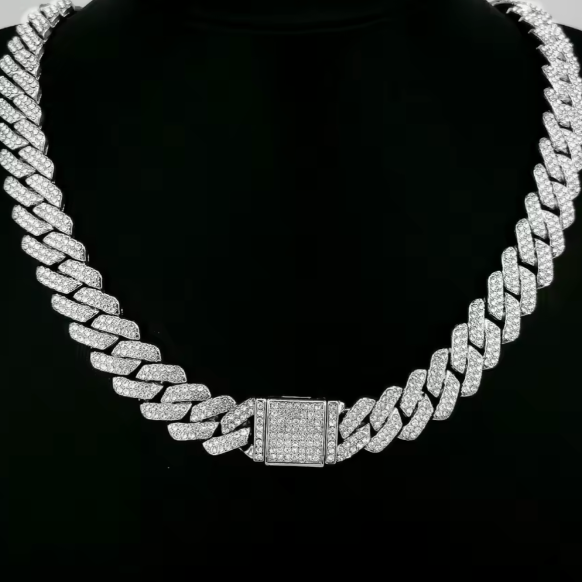 FrostWorld® 20" Iced Out Cuban Link Chain