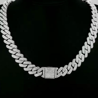 FrostWorld® 20" Iced Out Cuban Link Chain