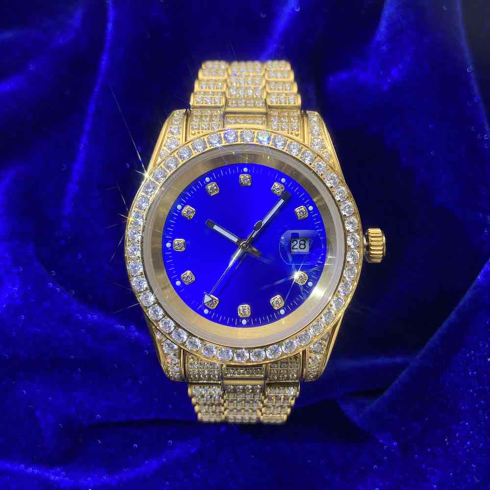 The FrostWorld® Blue Ice Prestige Watch